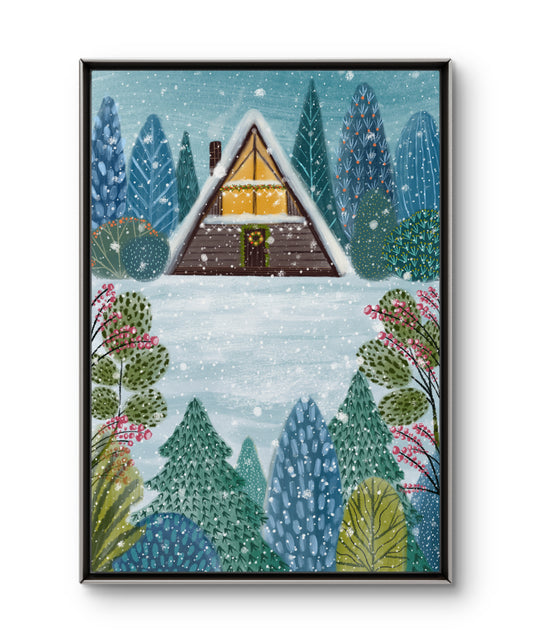 "Winter's Caress" A3 Fine Art Print