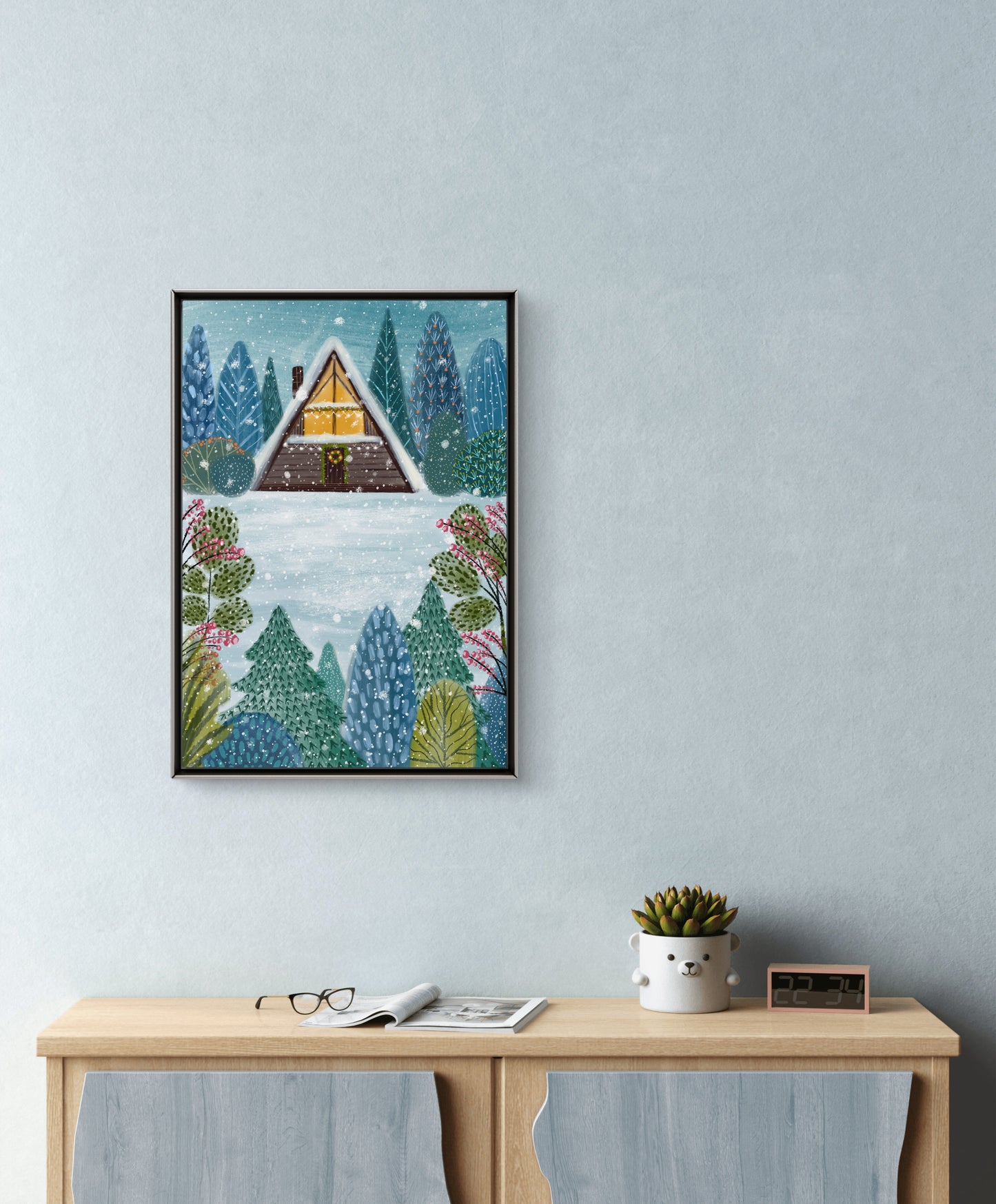 "Winter's Caress" A3 Fine Art Print