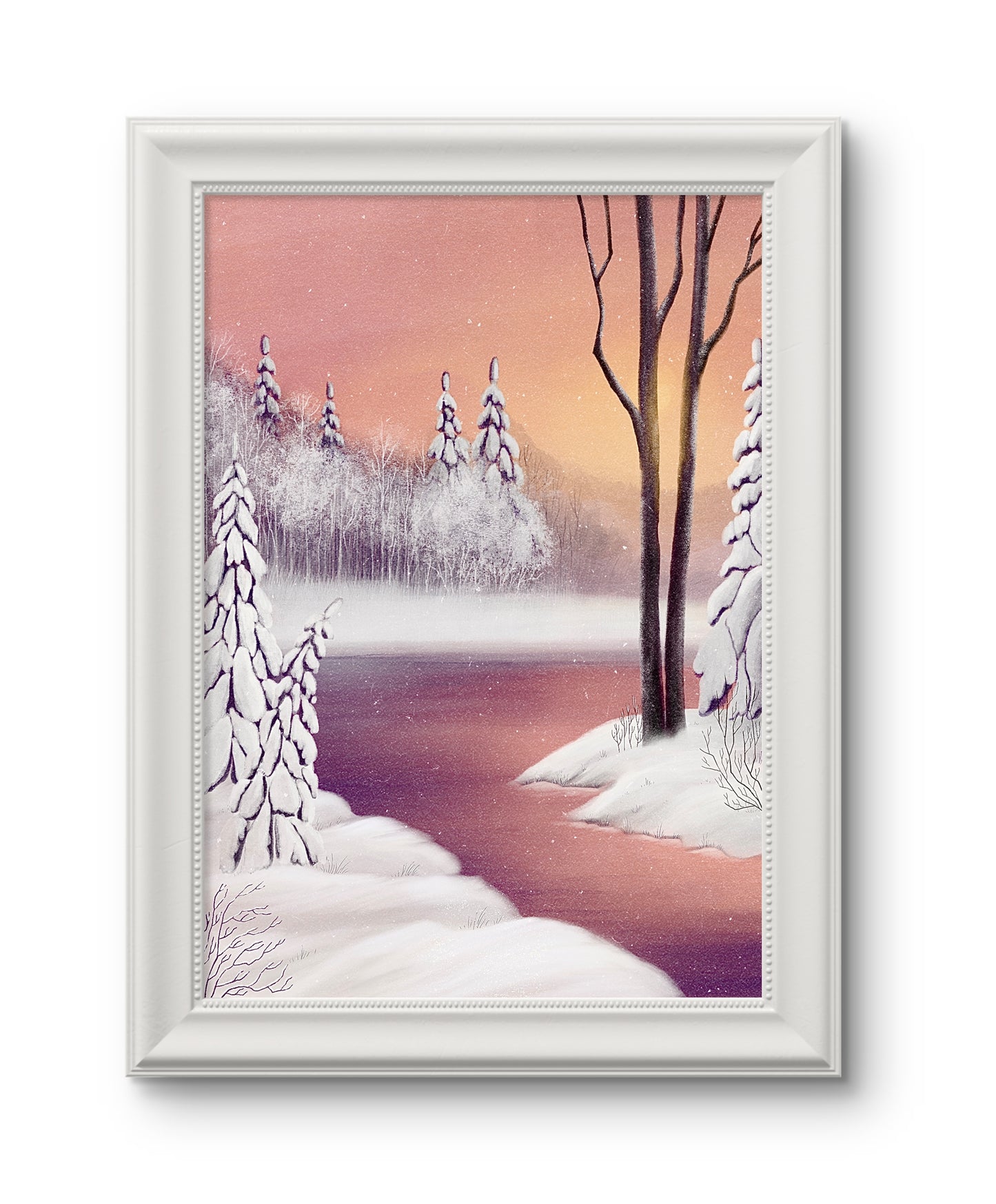"Drifted Stillness" A4 Fine Art Print