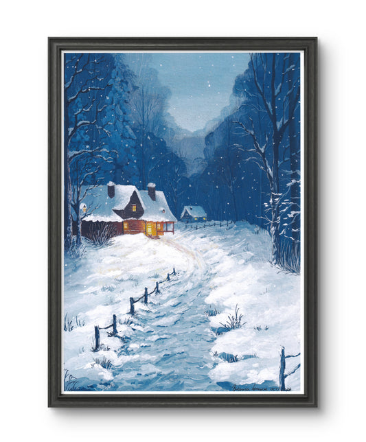 "Whispers of Winter" A4 Fine Art Print