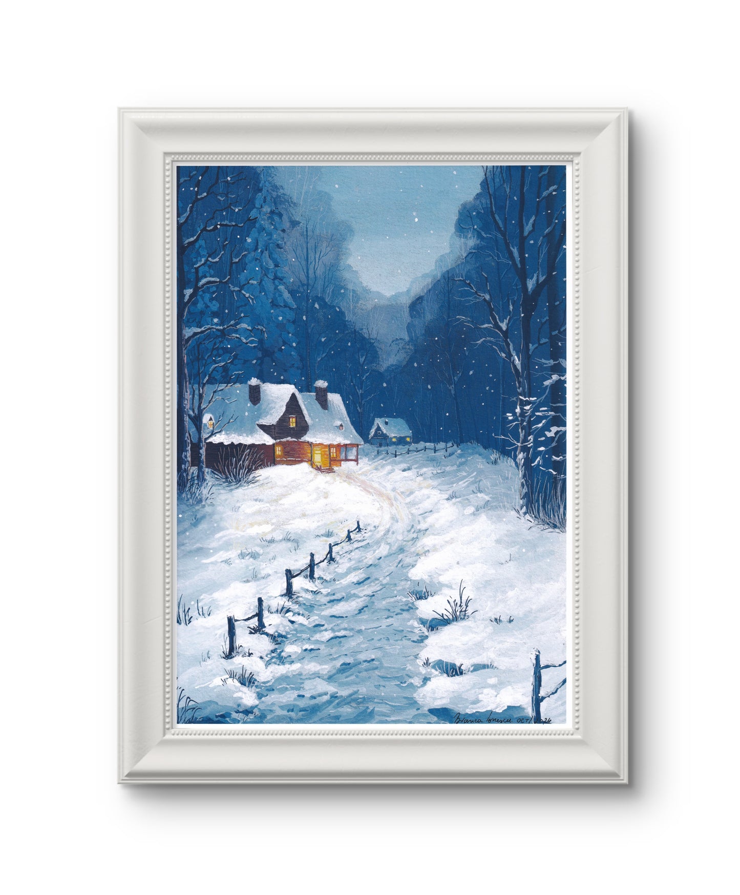 "Whispers of Winter" A4 Fine Art Print