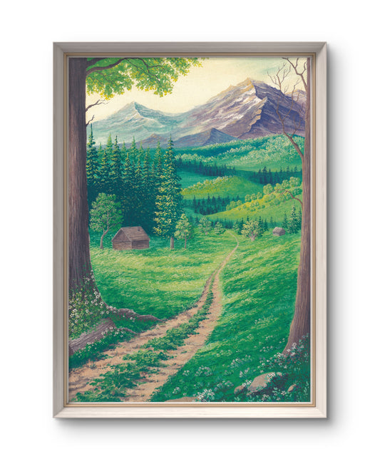 "Where Peace Lives" A4 Fine Art Print