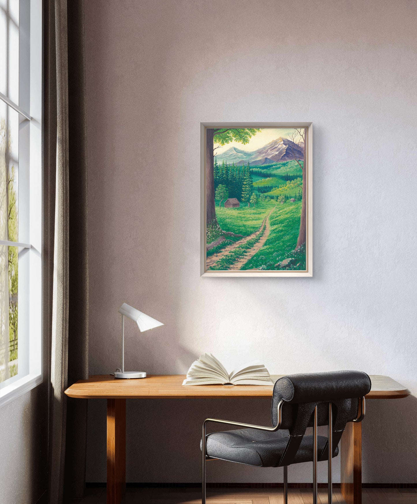 "Where Peace Lives" A3 Fine Art Print