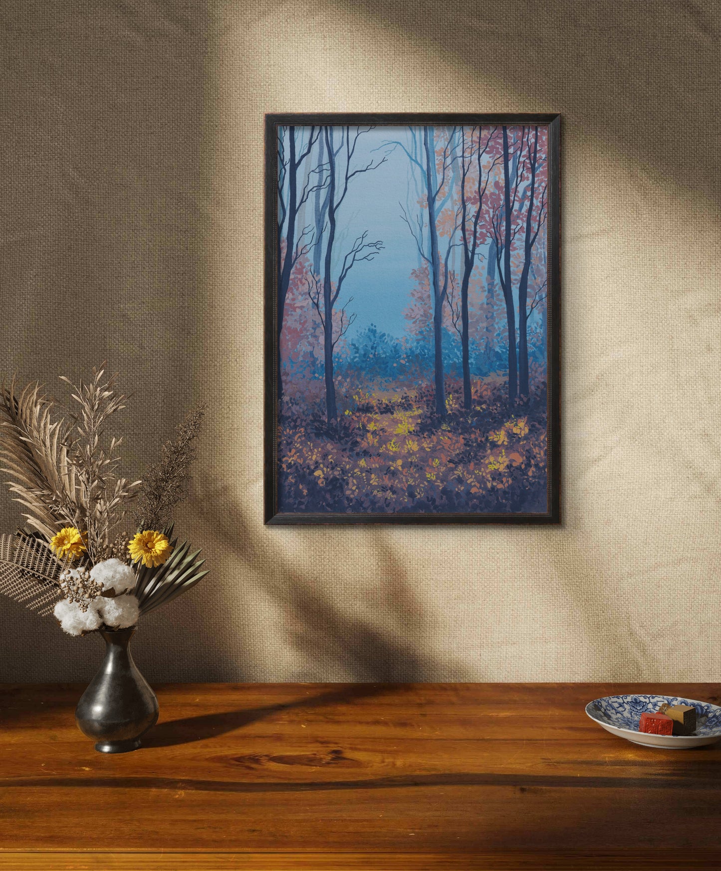 "Where the Fog Rests" A4 Fine Art Print
