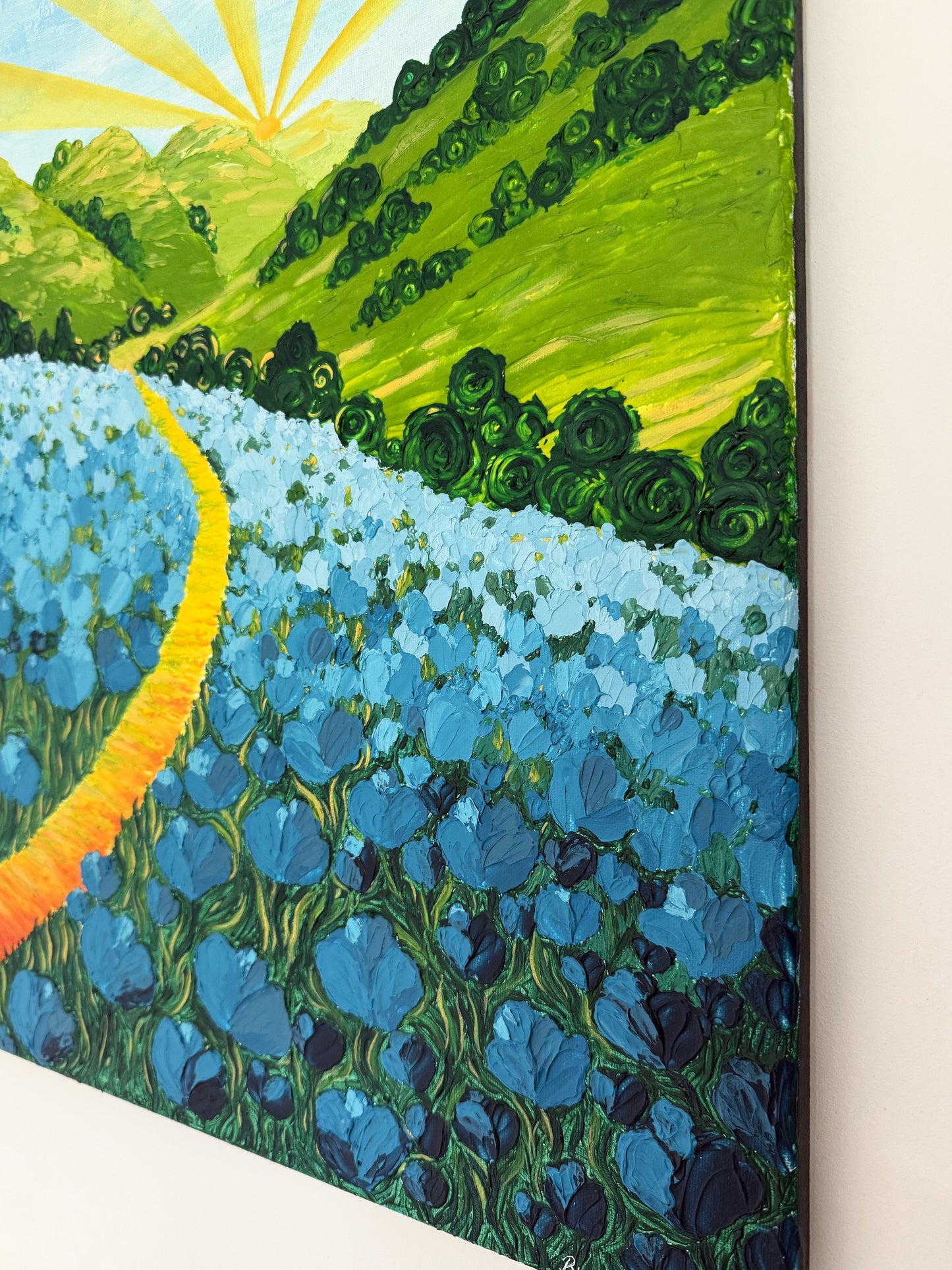 ORIGINAL PAINTING "Eternal Bloomscape"