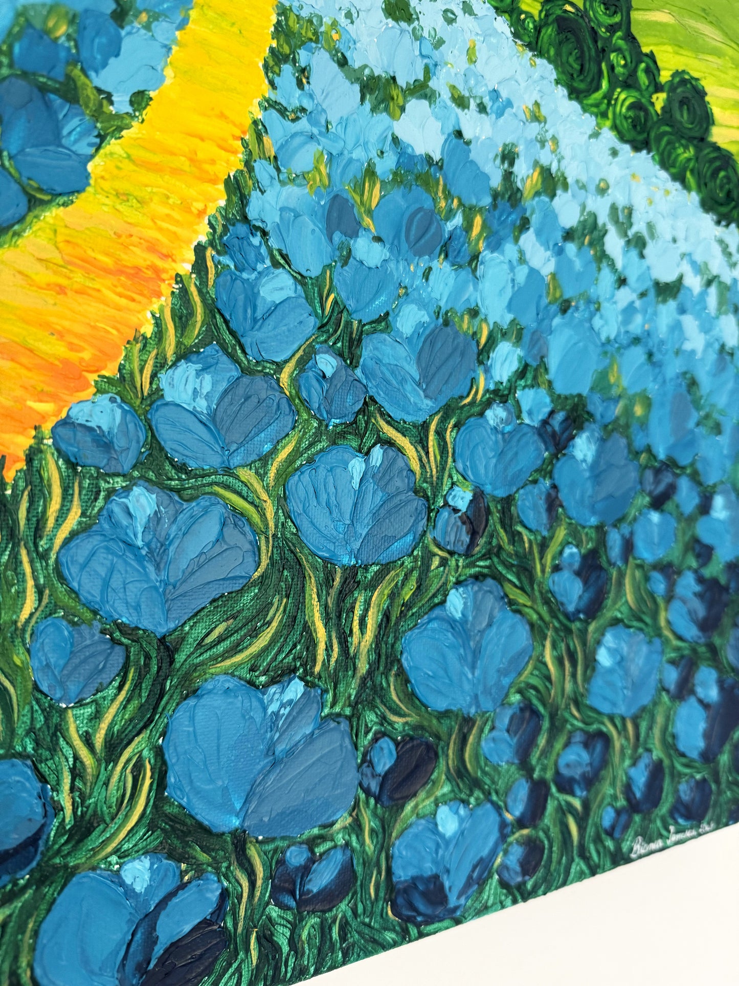 ORIGINAL PAINTING "Eternal Bloomscape"