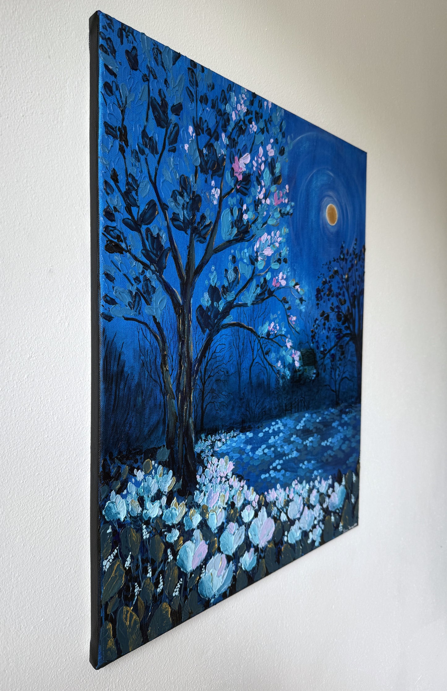 Original Painting "Blooming Night"