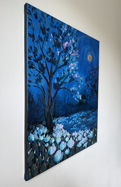 Original Painting "Blooming Night"