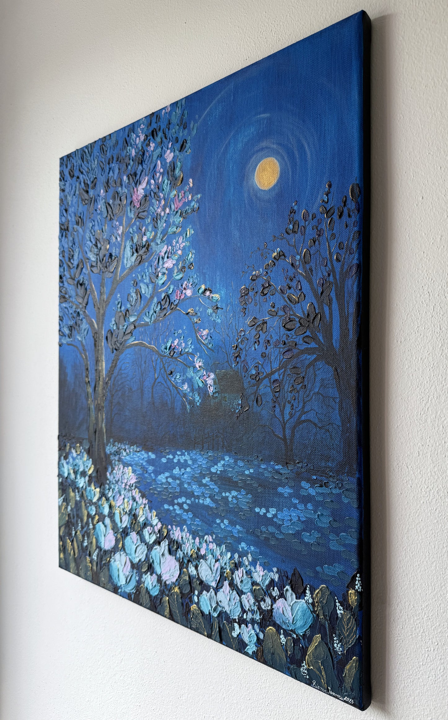 Original Painting "Blooming Night"