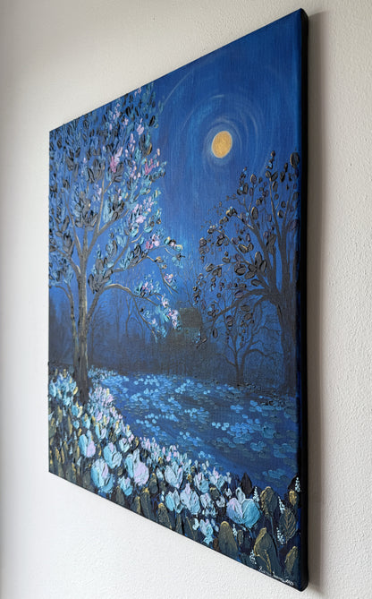 Original Painting "Blooming Night"