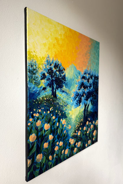 ORIGINAL PAINTING "Enchanted Meadows"