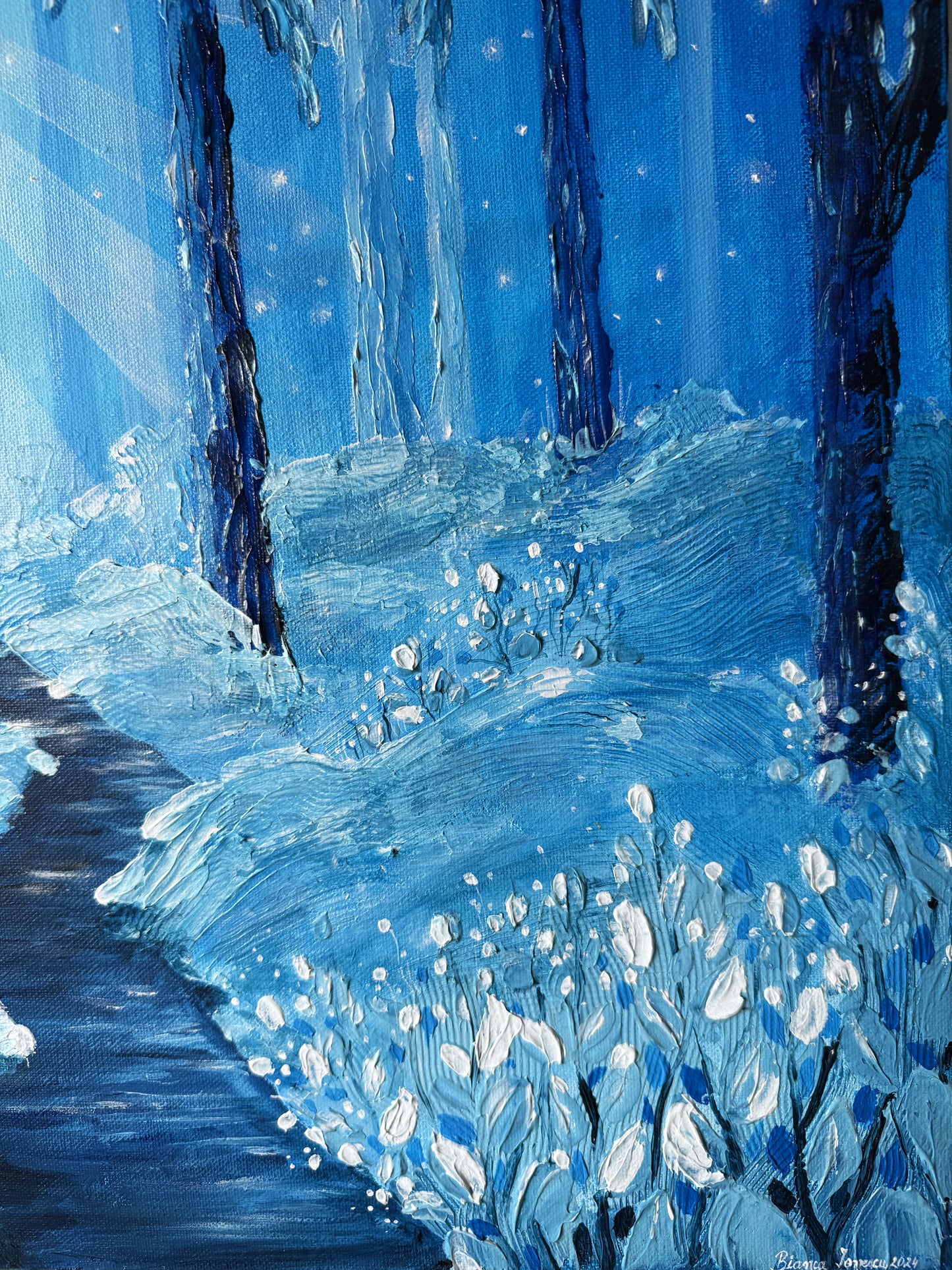 Original Painting "Blue Reverie"