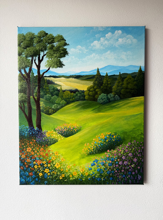 ORIGINAL PAINTING "Floral Symphony"
