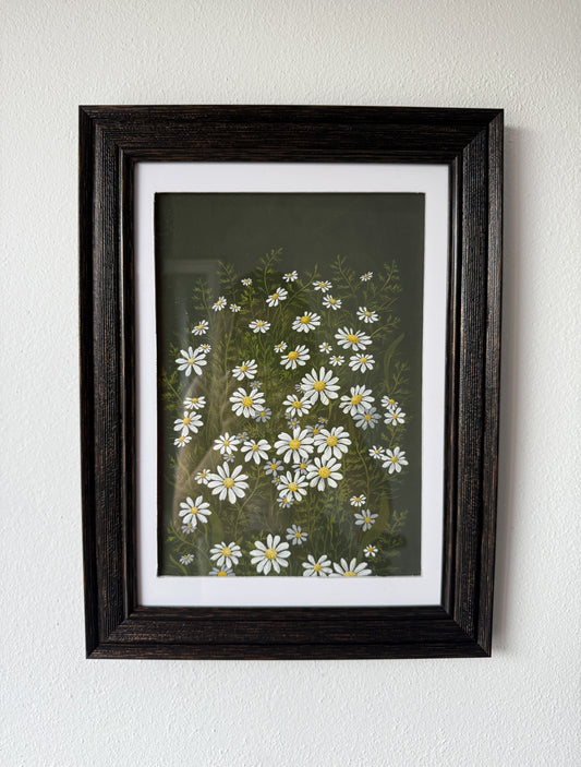 ORIGINAL FRAMED PAINTING "Soft Wildness"