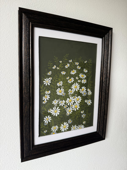 ORIGINAL FRAMED PAINTING "Soft Wildness"