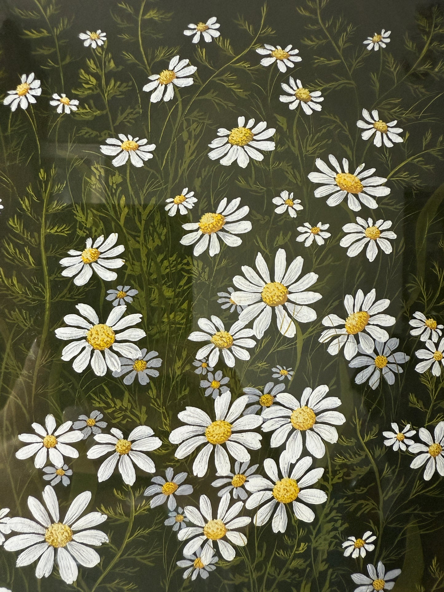 ORIGINAL FRAMED PAINTING "Soft Wildness"