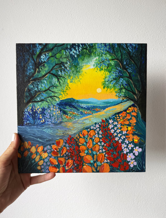 ORIGINAL PAINTING "Dawn of Spring"