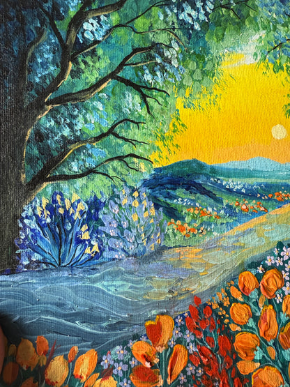 ORIGINAL PAINTING "Dawn of Spring"
