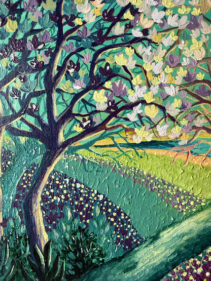 Original Painting "Fields of Light and Bloom"