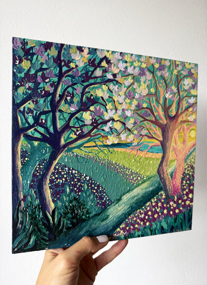 Original Painting "Fields of Light and Bloom"
