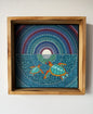 ORIGINAL FRAMED PAINTING "Ocean's Pulse"