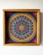 ORIGINAL FRAMED PAINTING "The Flower of Life"