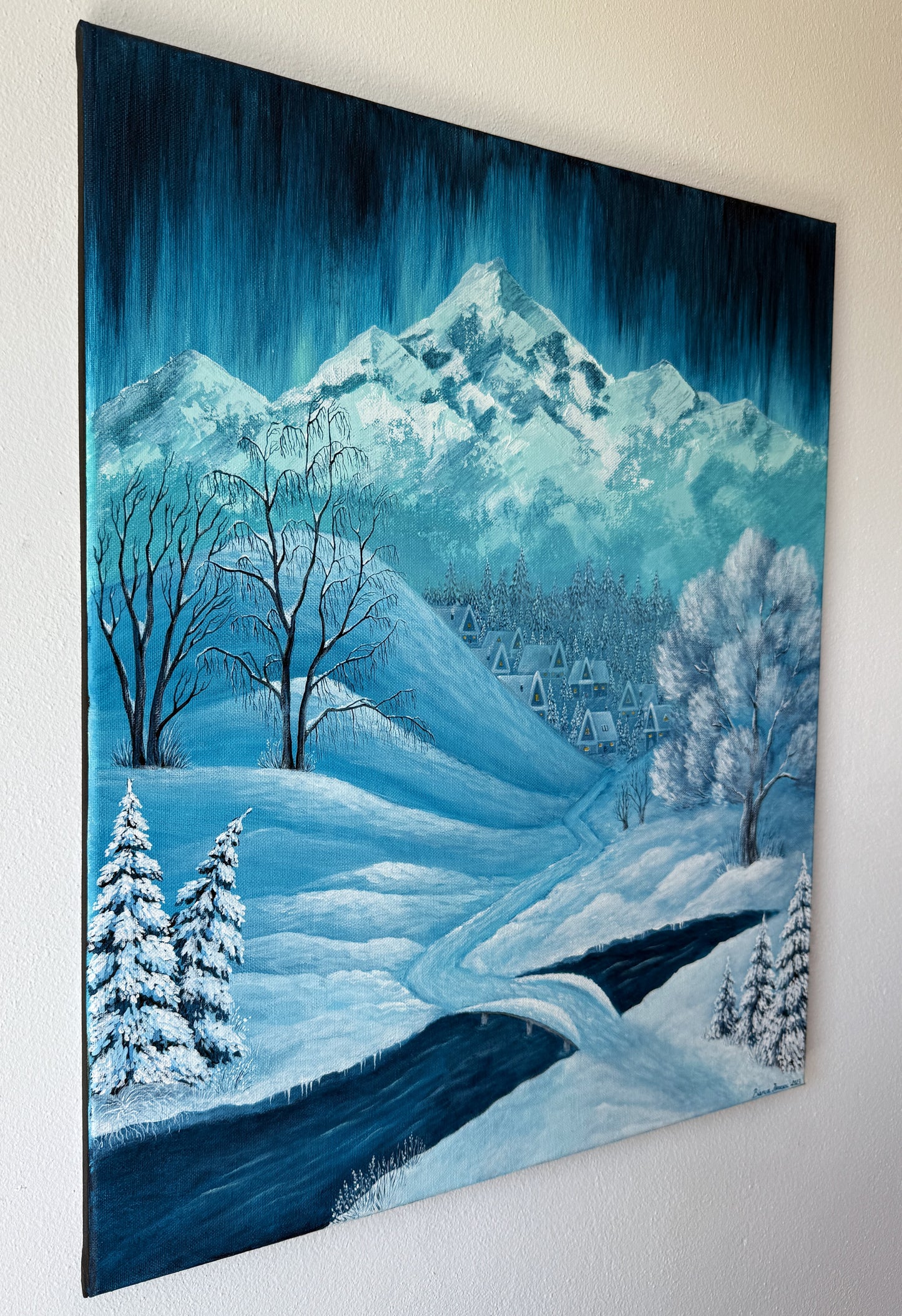 Original Painting "Hushed Aurora"