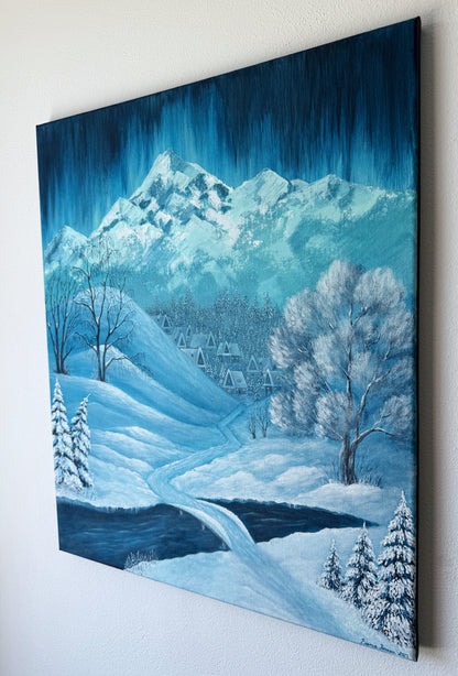 Original Painting "Hushed Aurora"