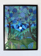 ORIGINAL FRAMED PAINTING "Botanical Harmony"