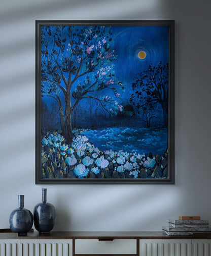 Original Painting "Blooming Night"
