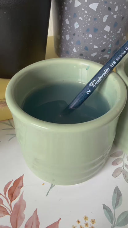 Hand-Painted Wooden Neclace