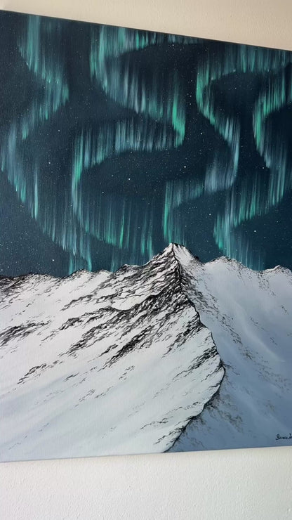 Original Painting "Aurora's Dance"